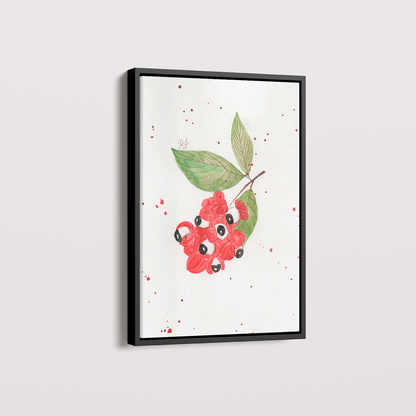 Quadro Fruta Guaraná por Aquarelando