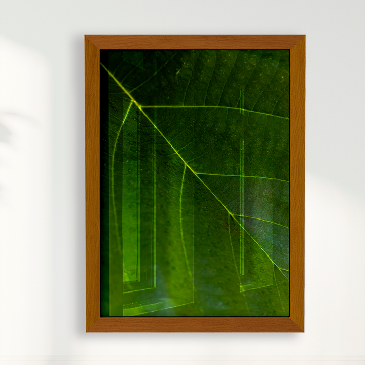 Quadro Leaf por Vanessa Zago