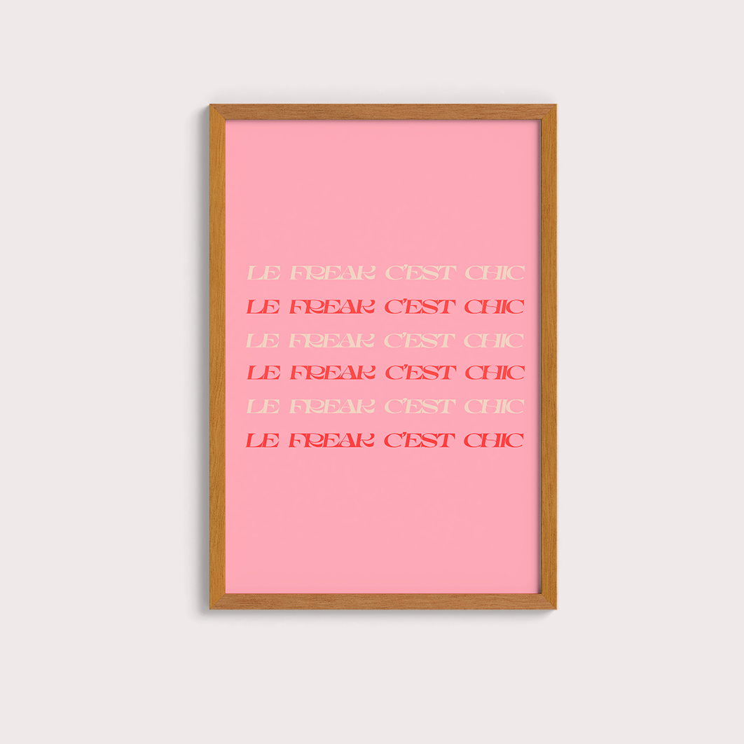Le freak c'est chic
