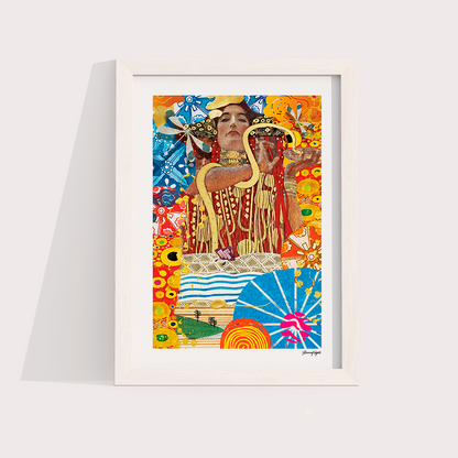 Quadro Libélula & Serpente por Adoro Cores