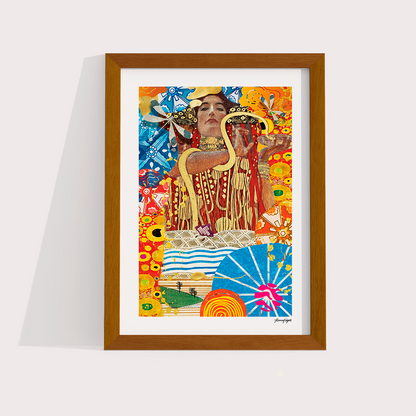 Quadro Libélula & Serpente por Adoro Cores