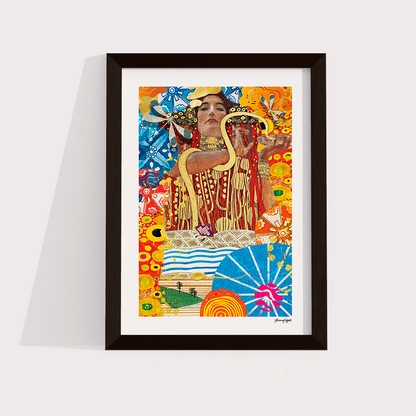 Quadro Libélula & Serpente por Adoro Cores
