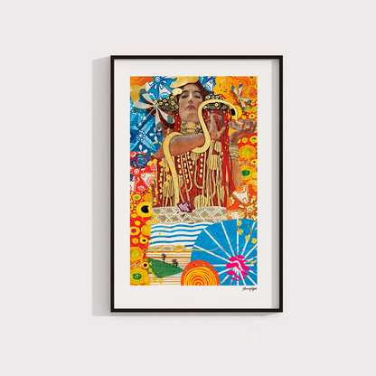 Quadro Libélula & Serpente por Adoro Cores