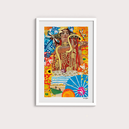 Quadro Libélula & Serpente por Adoro Cores
