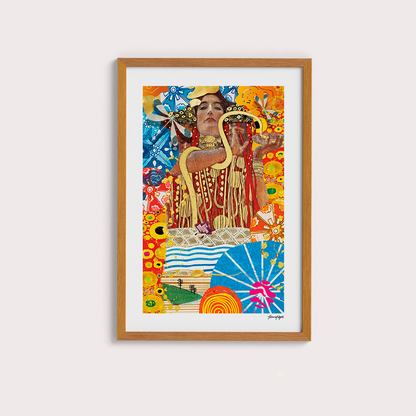 Quadro Libélula & Serpente por Adoro Cores