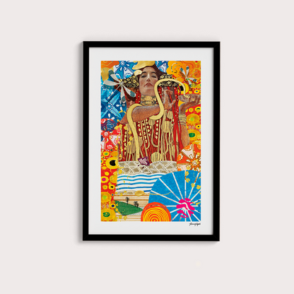 Quadro Libélula & Serpente por Adoro Cores