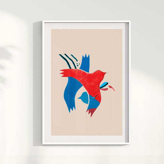Quadro Liberdade por Marília Dias