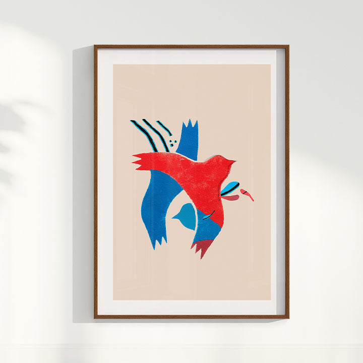 Quadro Liberdade por Marília Dias