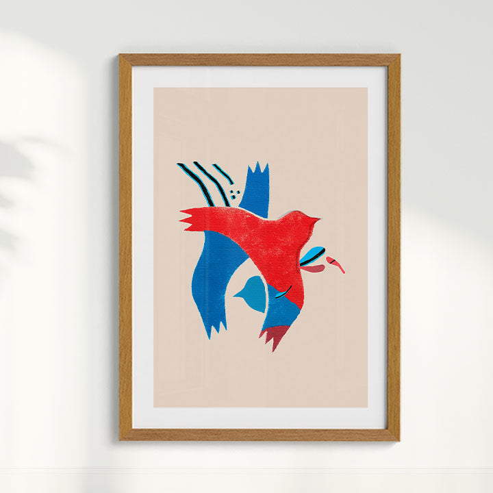 Quadro Liberdade por Marília Dias