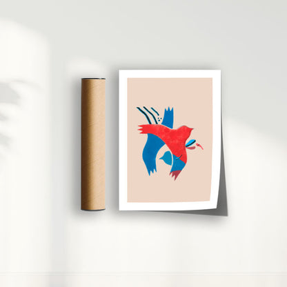 Quadro Liberdade por Marília Dias