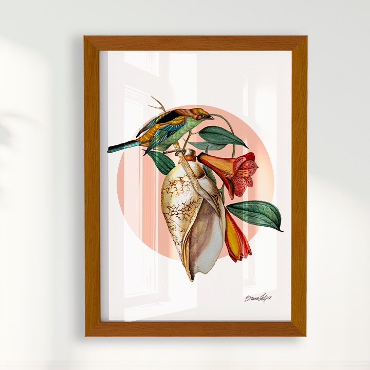 Quadro Lírio por Bruno Felipe
