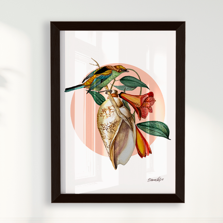 Quadro Lírio por Bruno Felipe