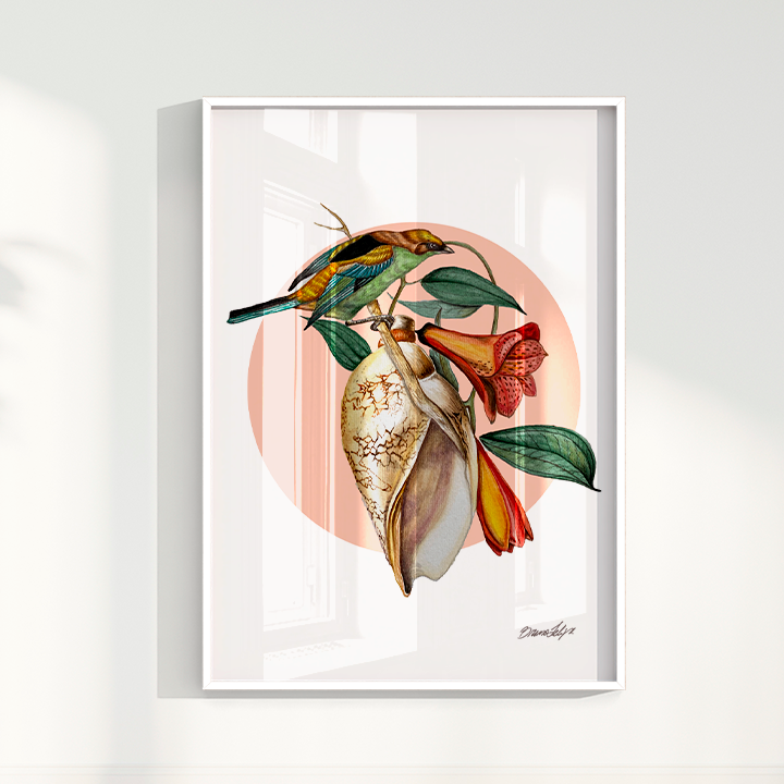 Quadro Lírio por Bruno Felipe