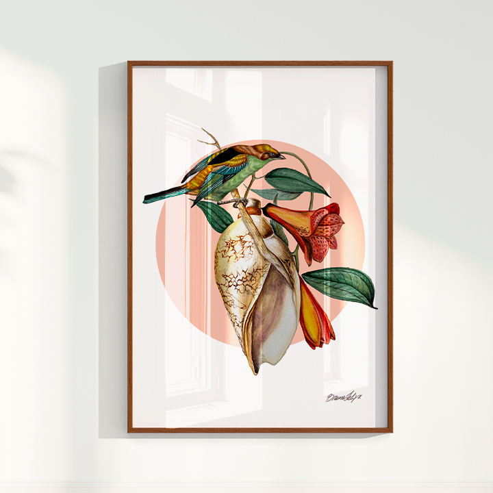 Quadro Lírio por Bruno Felipe
