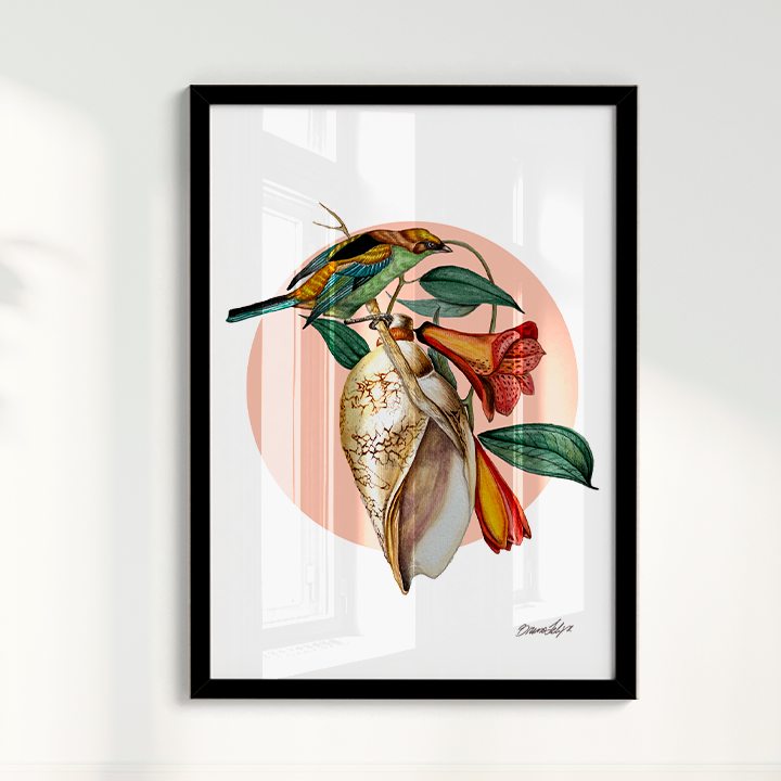 Quadro Lírio por Bruno Felipe