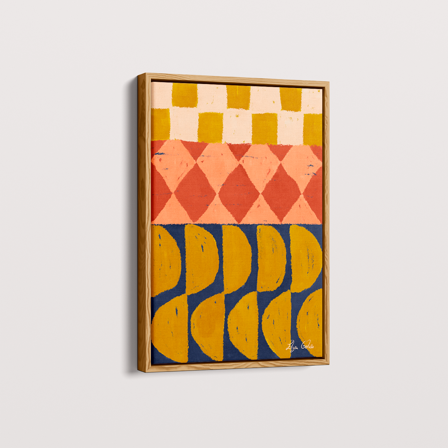 Quadro Listrado por Elizeu Galvão