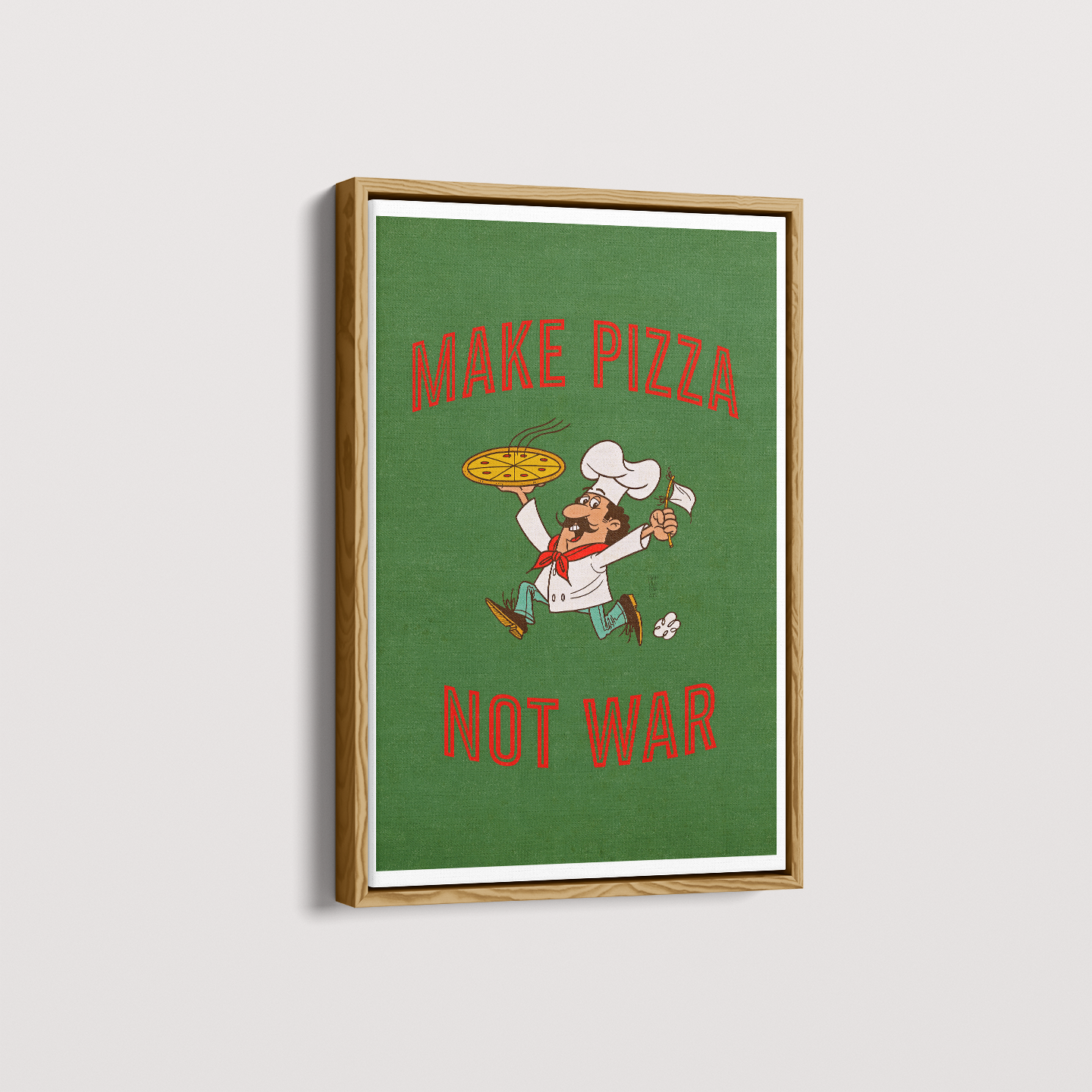 Make pizza not war Thiago Villas Boas