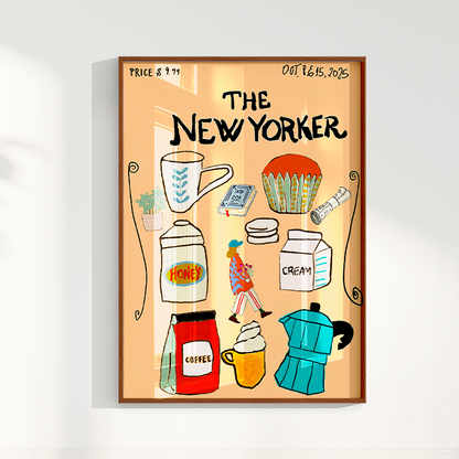 Quadro The New Yorker por Heloisa Camargo