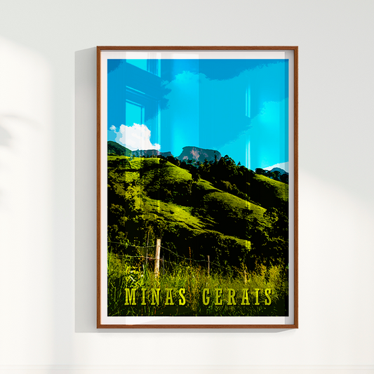 Quadro Minas Gerais por Angus Waddacor-McConill
