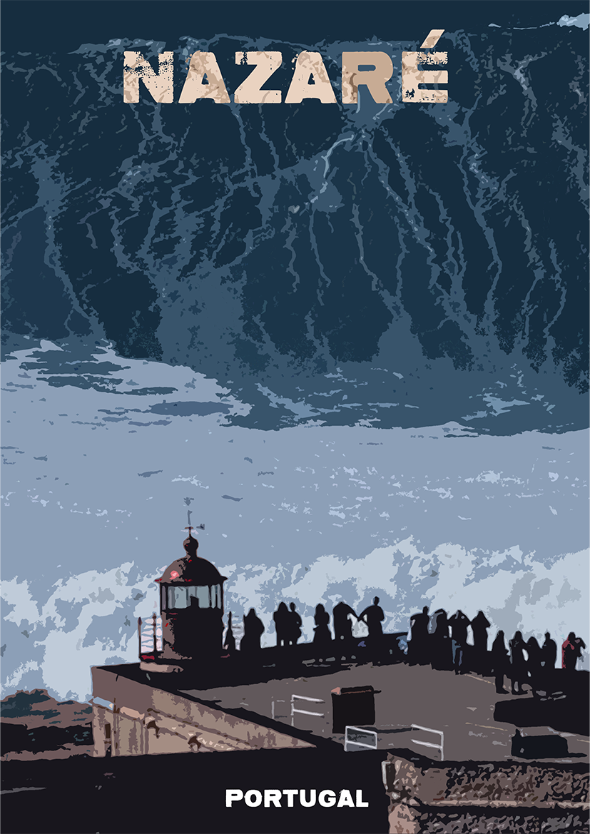 Quadro Nazaré Surf