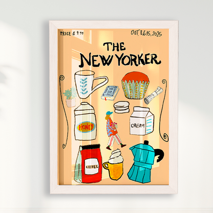 Quadro The New Yorker por Heloisa Camargo