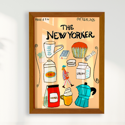 Quadro The New Yorker por Heloisa Camargo