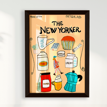 Quadro The New Yorker por Heloisa Camargo