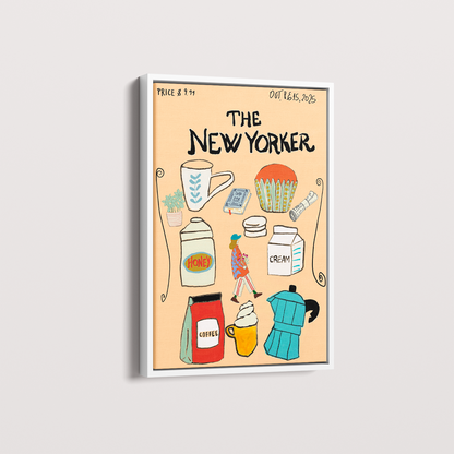 Quadro The New Yorker por Heloisa Camargo