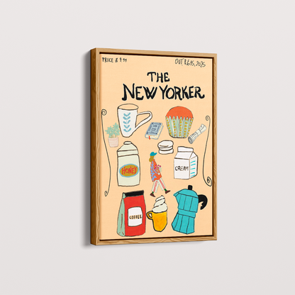 Quadro The New Yorker por Heloisa Camargo