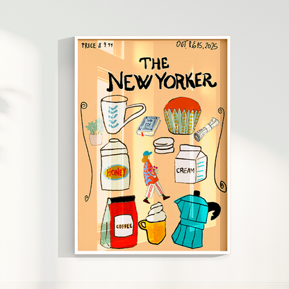 Quadro The New Yorker por Heloisa Camargo