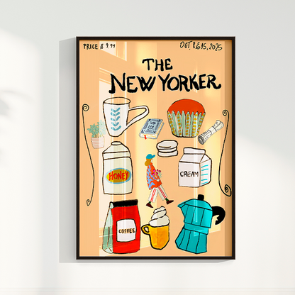 Quadro The New Yorker por Heloisa Camargo