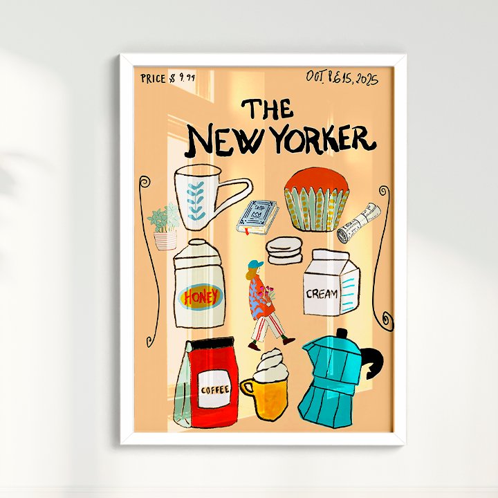 Quadro The New Yorker por Heloisa Camargo