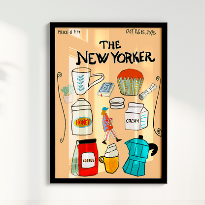 Quadro The New Yorker por Heloisa Camargo