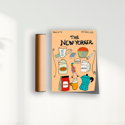 Quadro The New Yorker por Heloisa Camargo