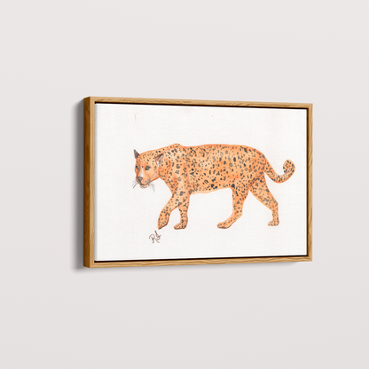 Quadro Onça 3 por Rayana Karoline