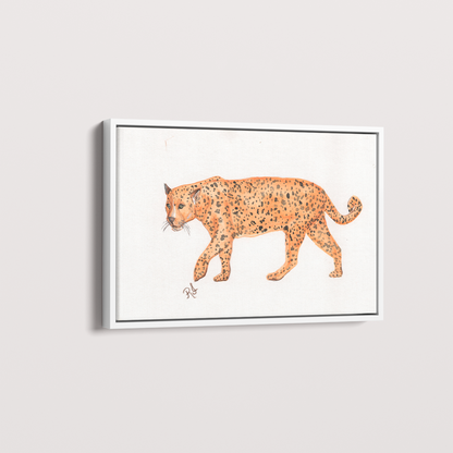 Quadro Onça 3 por Rayana Karoline
