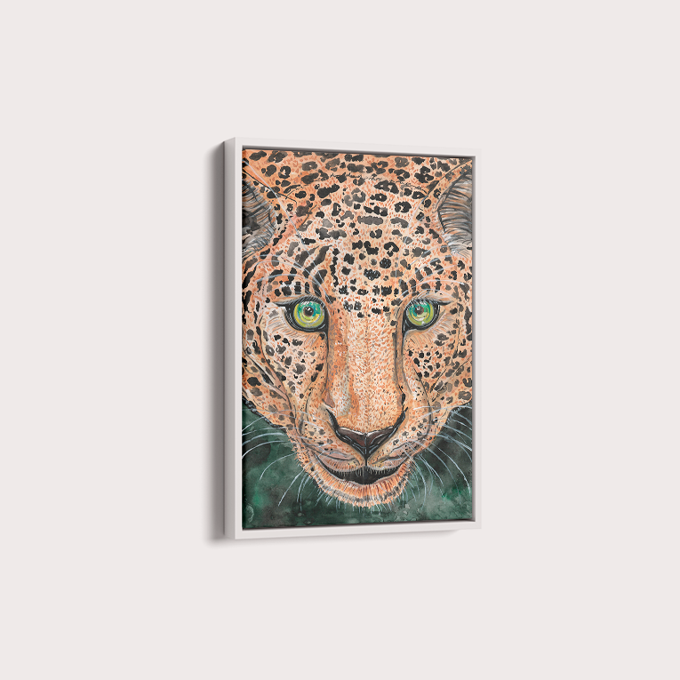 Quadro Onça Pintada por Aquarelando