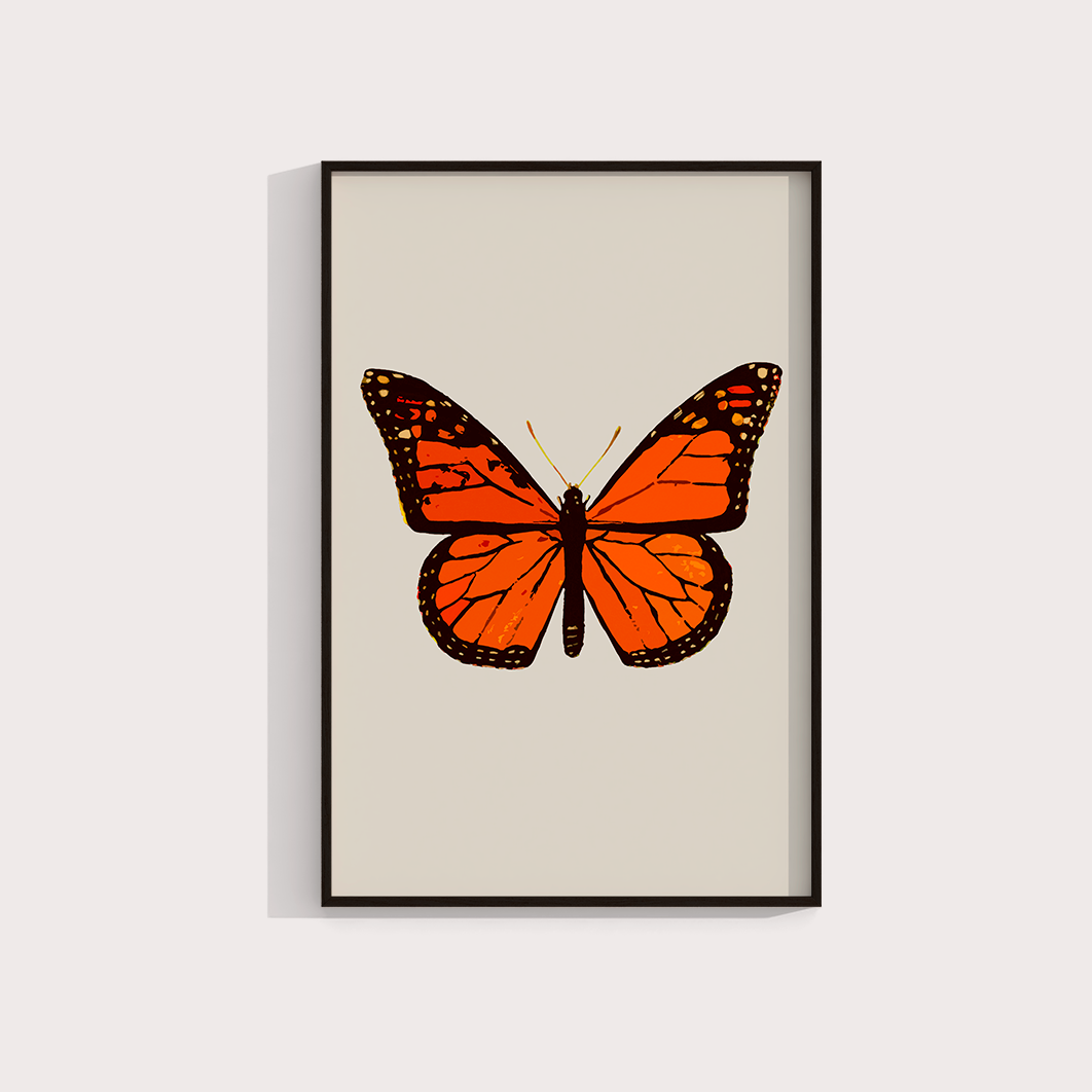 Borboleta Laranja