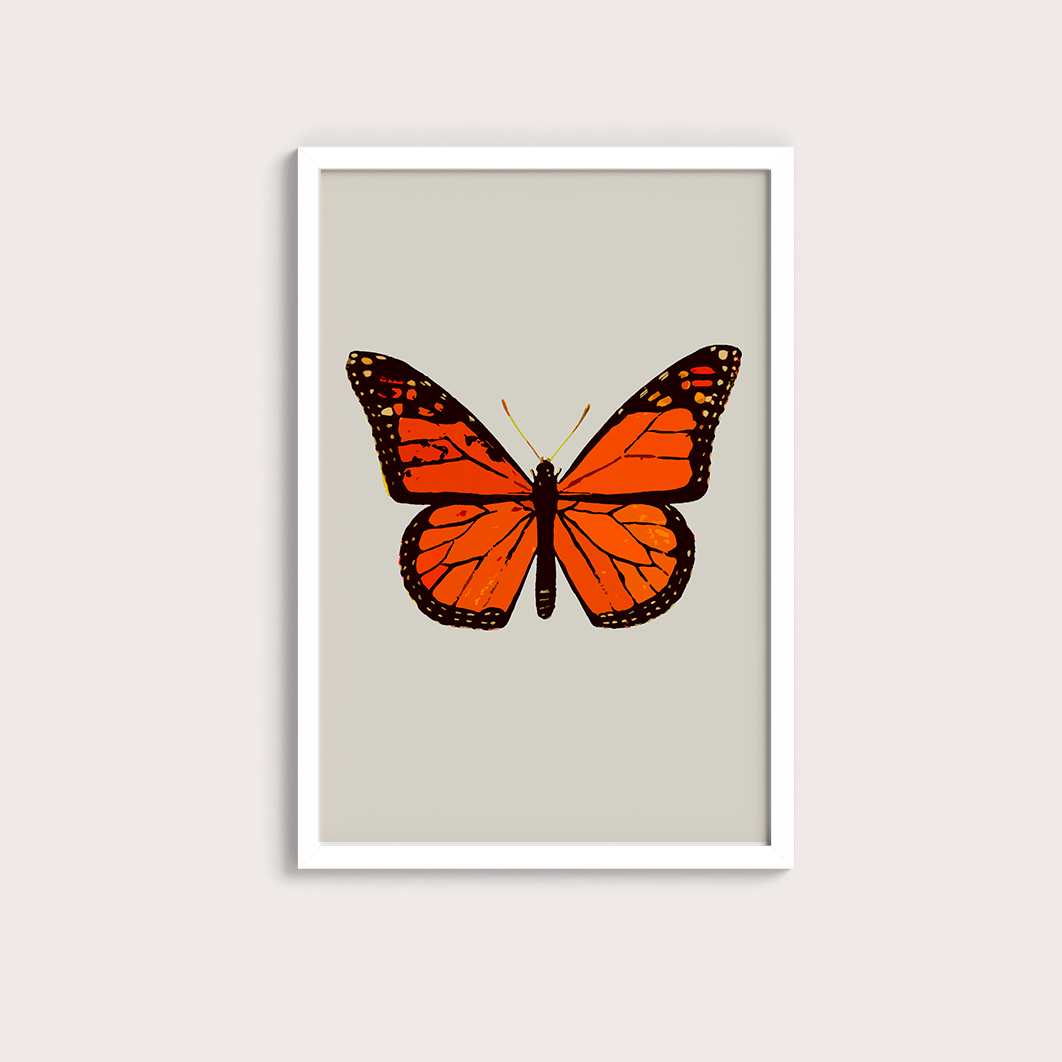 Borboleta Laranja
