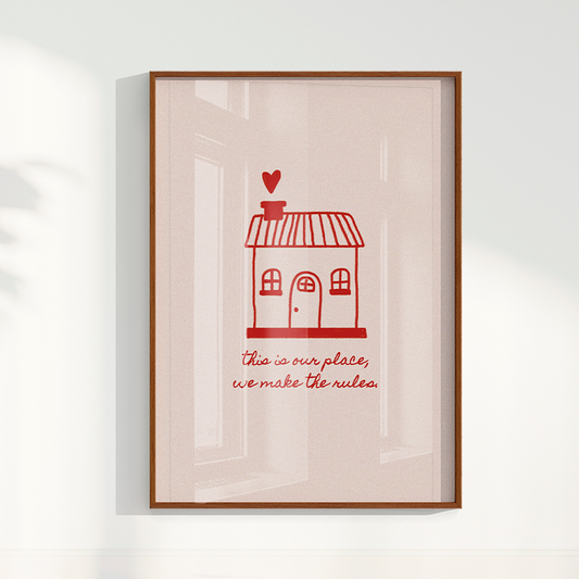 Quadro Our Place por Larissa Lira