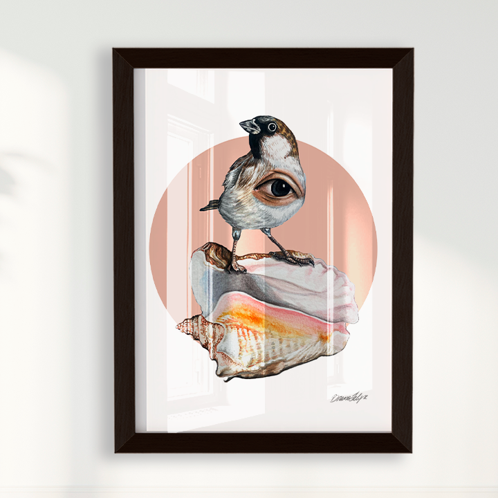Quadro Pardal por Bruno Felipe