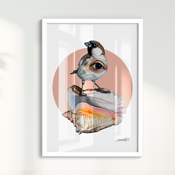 Quadro Pardal por Bruno Felipe