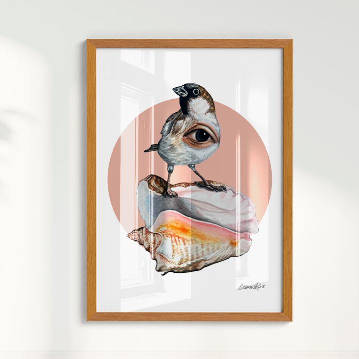 Quadro Pardal por Bruno Felipe