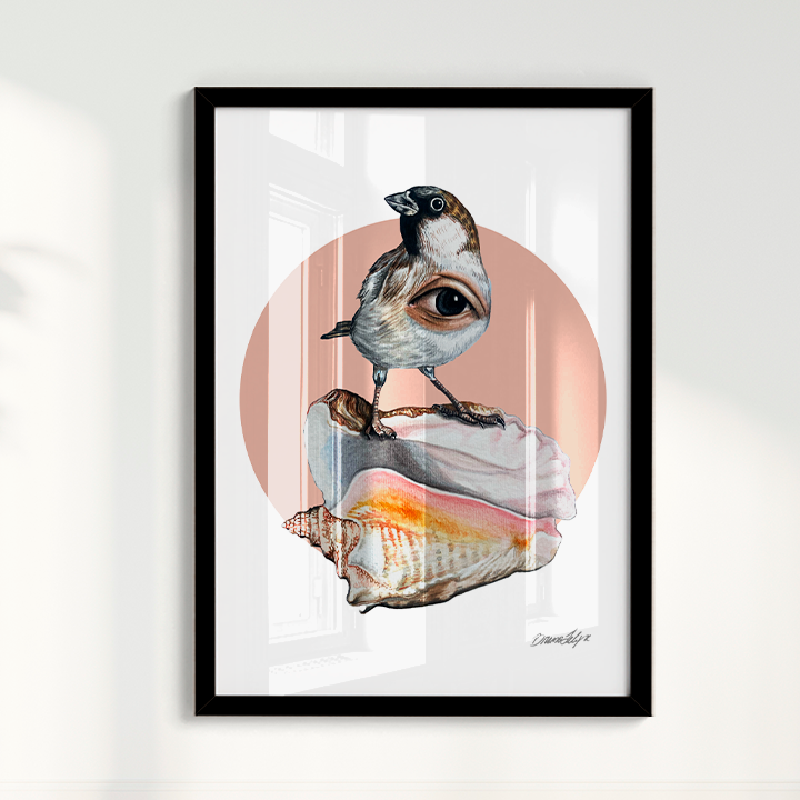 Quadro Pardal por Bruno Felipe