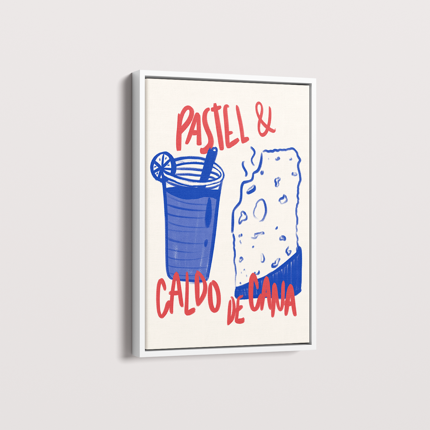 Quadro Pastel e Caldo de Cana Brasilidades Jpeg