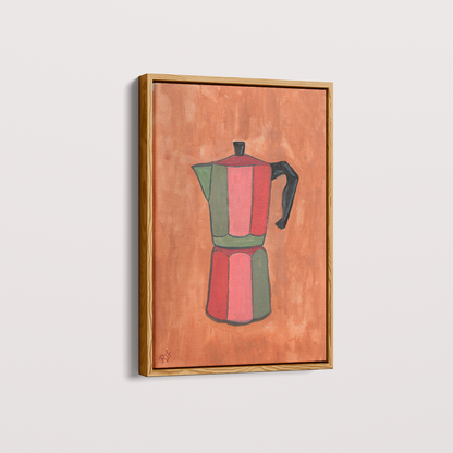 Quadro Cafeteira por aquarelando