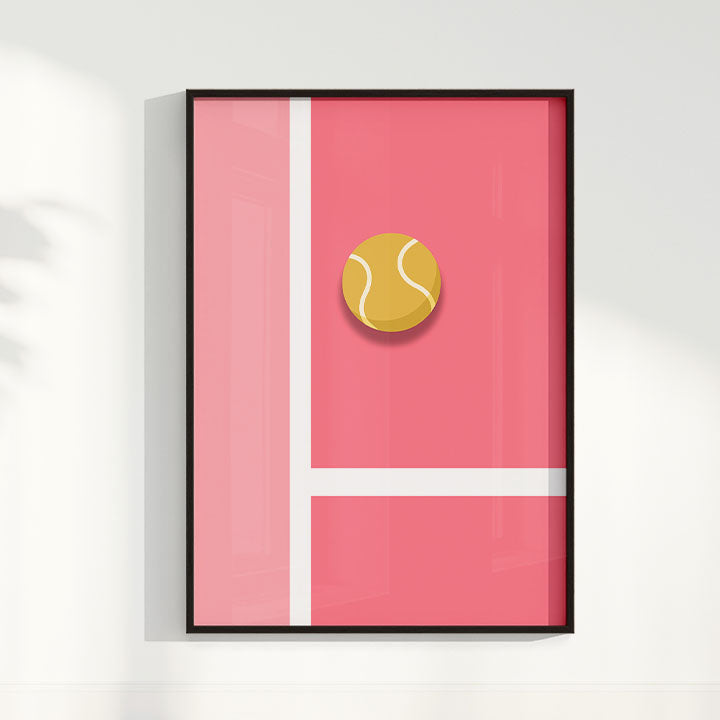 Quadro Pink Tennis