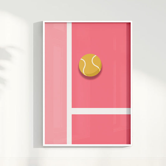 Quadro Pink Tennis
