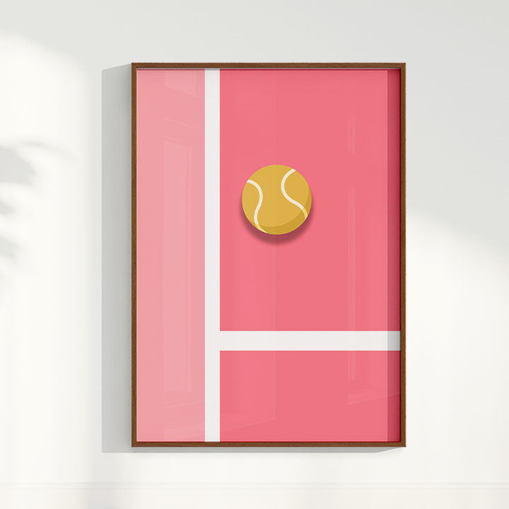 Quadro Pink Tennis