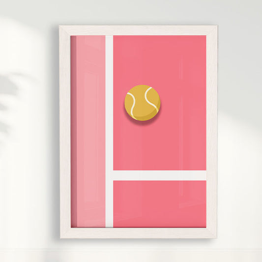 Quadro Pink Tennis